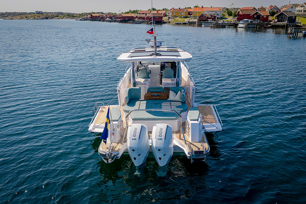 Nimbus Sports Tender 35 Stern
